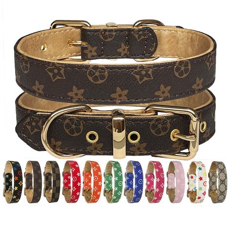 prada dog collars|designer inspired dog collar.